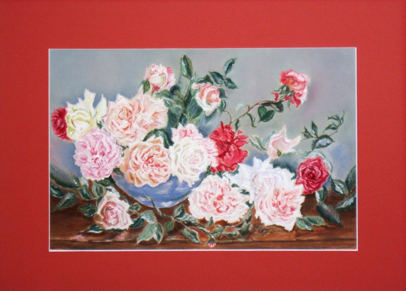 Engelse Rozen in Bowl